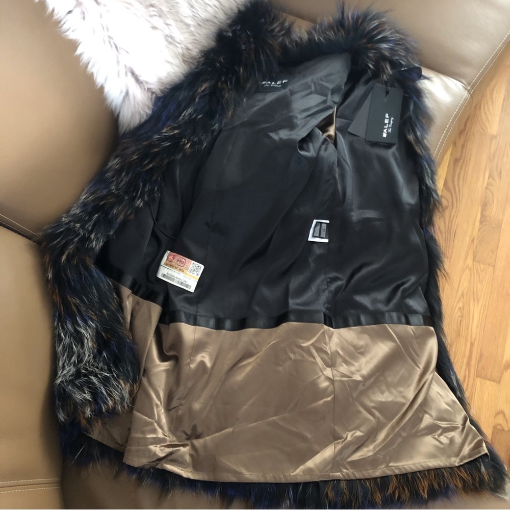 NWT Silver Fox CERTIFIED 100% real FUR COAT - Picture 12 of 16